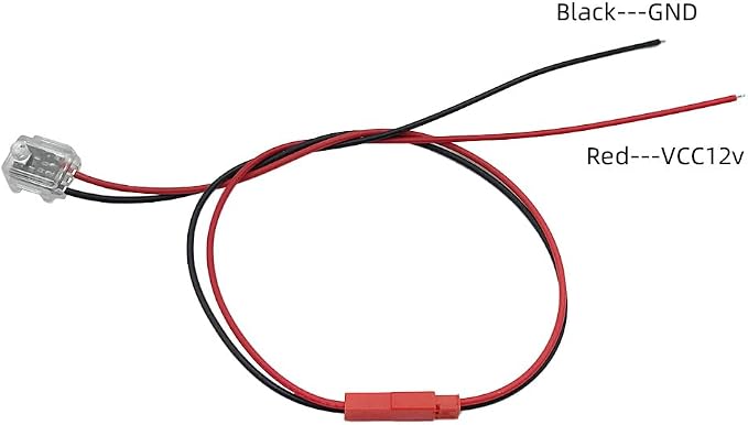 Car Door Handle Light Red LED Ambient light 12V Door Bowl Decorative Light Warning Light Small Size Easy Installation Universal Small Car Ship Use (4PCS) - Image 5