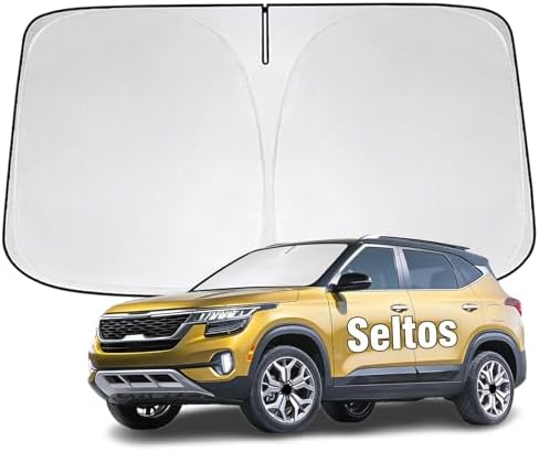 Windshield Sun Shade for Kia Seltos 2021-2026 Sunshade by YIZHUOMY
