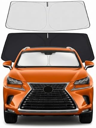 Custom Fit Windshield Sun Shade for Lexus NX 2015-2021 by Unknown
