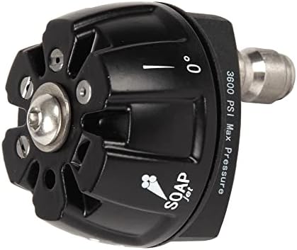 Westinghouse Pressure Washer 6-in-1 Nozzle Attachment - 3600 Max PSI, 1/4” Connector - for Gas and Electric Pressure Washers by Unknown