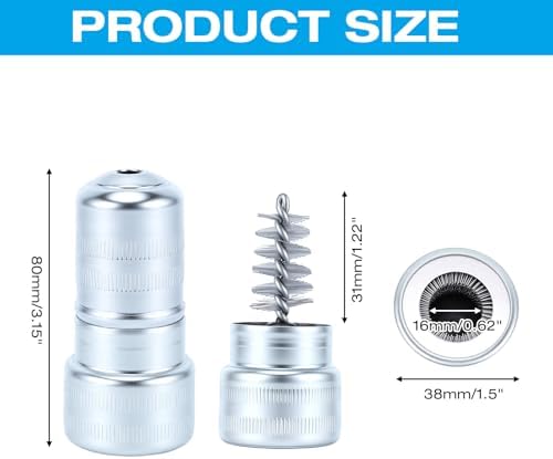 10pcs Stainless Steel Battery Tterminal Cleaner,Battery Terminal Cleaning Brushes, Universal Battery Post Cleaner Tool for Car, Truck, Marine Top & Side Terminals Dirt Removal - Image 3