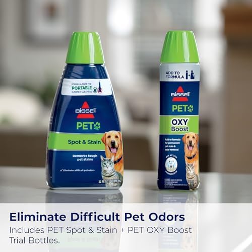 BISSELL Little Green Pet Deluxe Portable Carpet Cleaner, 3353 - Image 6
