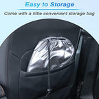 JKCOVER Front Window Windshield Sunshade Compatible with 2024 2025 2026 Toyota Tacoma(4th Gen Tacoma) Accessories Sun Heat UV Rays Protector Foldable Sun Shade Cover Car Visor - Image 6