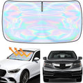 Windshield Sun Shade for Acura RDX 2019-2025 2026-4 Layers Sunshade Compatible with Acura RDX Foldable Front Window Sunshade Sun Visor Protector Block UV Rays Keep Your Car Cooler Car Accessories by Unknown