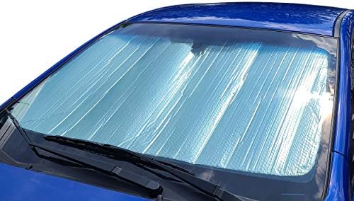AutoTech Zone Sunshade for 2008-2017 Chevrolet Traverse SUV, Custom-fit Windshield Sun Shade - Image 4