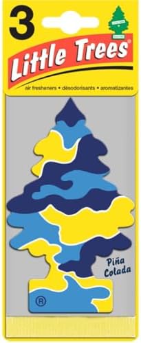 Little Trees Hanging Car and Home Air Freshener, Pina Colada (Pack of 3) - Image 2
