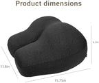 Wedge-Shaped Support Pillow for Lifting Legs and Knees, Memory Foam Intimate Pillow for Adults, Unique Hip-Shaped Cushion to Relieve Back Pressure-Detachable and Washable Coat.（Beige） - Image 2