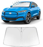 Proadsy Custom Fit 2021-2026 Ford Mustang Mach-E Car Windshield Sun Shade by Proadsy