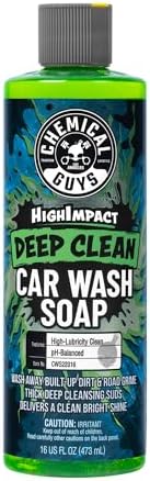 Chemical Guys, High Impact Deep Cleaning Car Wash Soap, High Suds, 16 oz by ChemicalGuys