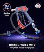 McKillans® Swivel Gun Pro - Swivel High Pressure Water Handle with 3/8" Male Plug and 1/4” Quick Connector Coupler - Power Washer Gun Compatible with Foam Cannon - Image 6