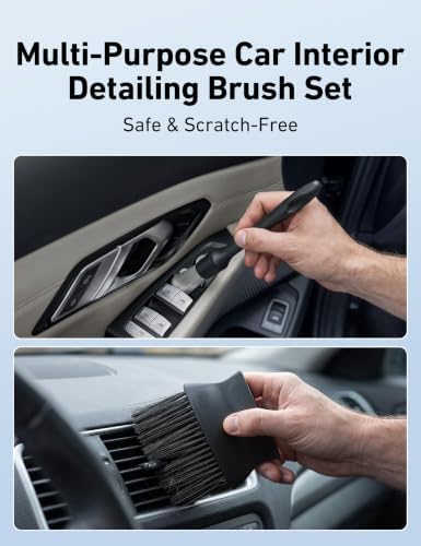 AstroAI 10pcs Car Windshield Cleaner Kit with 32" Extendable Handle - Image 6
