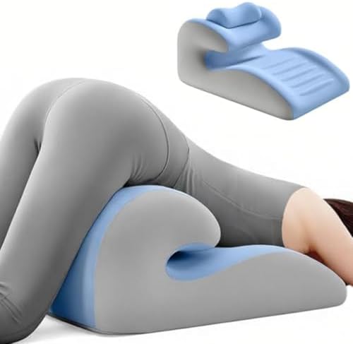 Premium Memory Foam Wedge Pillow for Couples & Pregnancysupport - Oversized Ergonomic Designwith Removable Washable Cover,Blue1 by Unknown