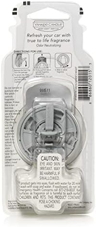 Yankee Candle Smart Scent Vent Clip Car Air Freshener, Odor Neutralizing Car Fragrance, Midsummer's Night (Pack of 1) - Image 4