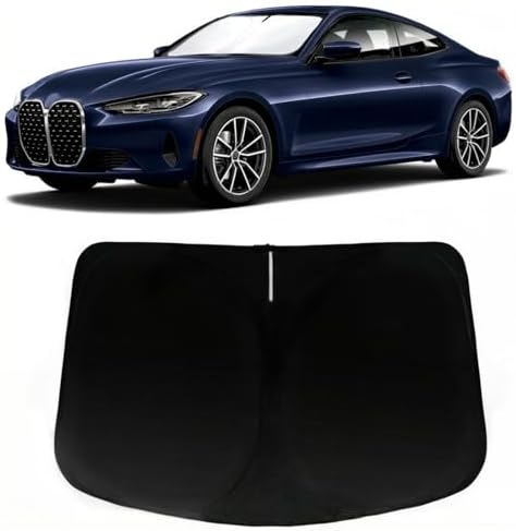 Windshield Sun Shade for 2021-2026 BMW 4 Series 430i 440i i4 M4 by PAIMOHO