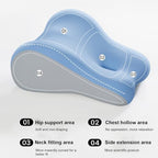 Sex Wedge Pillow for Adult Play,Couples Butt Cushion Hip Intimacy Pillow Memory Foam,Multi Position Pillow Ergonomic Leg Wedge for Bedroom Relaxation Post-Surgery Recovery(Grey) - Image 6