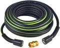 Pressure Washer Hose 1/4" × 50FT - 3200 PSI Heavy Duty Power Washer Hose Replacement with M22-14mm Aluminum Fittings, Flexible Kink-Resistant Hose for M22-14mm Compatible Pressure Washers by Unknown