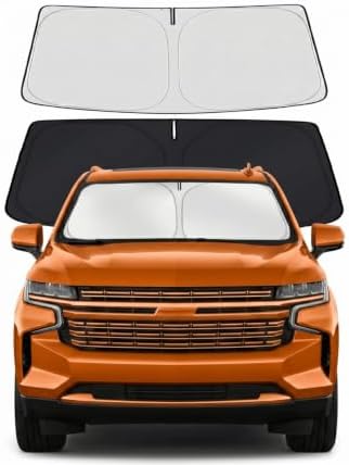 Custom Fit Windshield Sun Shade for Chevrolet Chevy Suburban 2021-2026 by Unknown
