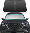 Windshield Sun Shade for Mazda CX-90 CX90 2024-2026, 4-Layer 240T Foldable UV Block Car Accessory to Cool Interior by Unknown