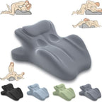 Arcova Couples Pillow - 27° Sweet Spot Memory Foam Wedge Pillow for Enhanced Intimacy & Back Support,Gray by iuscacey