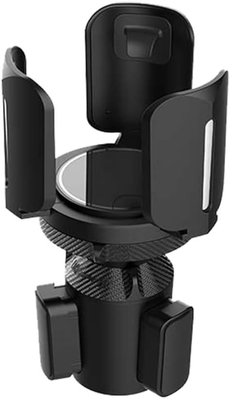 Car Cup Holder Expander, Cup Holder Extender Adapter with Expandable Arm and Offset Adjustable Base - Image 2