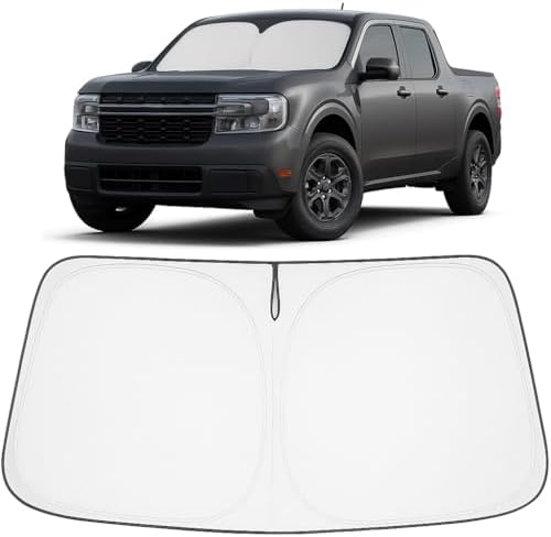 Proadsy Custom Fit Car Windshield Sun Shade for 2022-2026 Ford Maverick by Proadsy