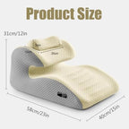 Multifunctional Couple Pillow, Wedge Pillow for Adult Play, Intimacy Pillow for Couples - Memory Foam Butt Cushion for Deeper Comfort,Fruit Green - Image 4