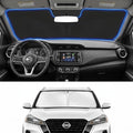 Custom Fit Windshield Sun Shade for Nissan Kicks 2018-2024 by Unknown