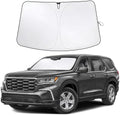 EcoNour Windshield Sun Shade Compatible for Honda Pilot 2016–2024 2025 by EcoNour