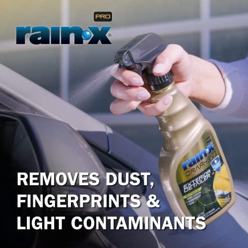 Rain-X PRO 620179 Graphene Exterior Detailer Spray, 16oz - Graphene Shield Technology Gently Removes Light Contaminants and Dirt, Enhances Gloss and Shine - Image 4