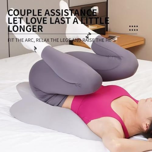 Ergonomic Memory Foam Wedge Pillow for Intimacy and Comfort Multi Purpose Body Support for Couples Pregnancy and Sleeping Positions Hypoallergenic Cover（A Luxurious Gift for his Wife.） - Image 7
