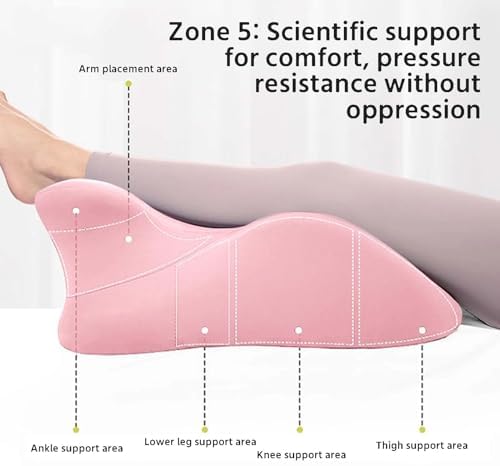 Sweet Spot Pillow Couples Pillow Multi Functional Sit Up in Bed Pillow Ergonomically Designed Low Resilience Foam Anti-Slip Design (22.83 * 14.56 * 8.66 in,Grey) - Image 4