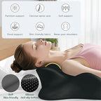 27-Degree Ergonomic Wedge Pillow for Couples, Premium Memory Foam Body Positioner for Intimacy, High-Density Pelvic & Lumbar Support Cushion, Contoured Bedroom Aid for Sweet Spot & Comfort(Black) - Image 2
