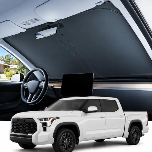REEVAA Car Windshield Sun Shade for Toyota Tundra 2026 by REEVAA