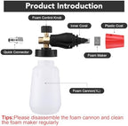 18-Pc Pressure Washer Accessory Kit with Foam Cannon, 5000 Psi - Image 4