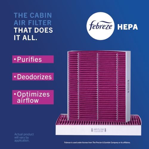 Febreze Odor Control HEPA Cabin Air Filter by PUREFLOW RZ18108H Fits 2018-2026 Chevrolet Equinox 1.5L - Image 5
