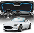 for Mazda MX5 MX-5 Miata Sun Shade Windshield Cover - Custom Fit MX5 Accessories 2017-2024 2025 2026 Sunshade Foldable UV Protection & Heat Shield Sun Visor Accessories by Unknown