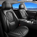 Fit Liberty Car Seat Covers Compatible with Jeep Liberty 2002-2010 2011 2012-Premium Leather,Waterproof,Breathable,Airbag Compatible &All-Weather Seat Cushion Protecto(2 Front,Black) by Unknown