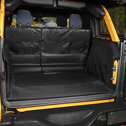 Jimen Compatible with Ford Bronco 4 Door 2021-2023, Pet Trunk Cargo Liner, Waterproof Cargo Cover Dog Mat Protector - Image 5
