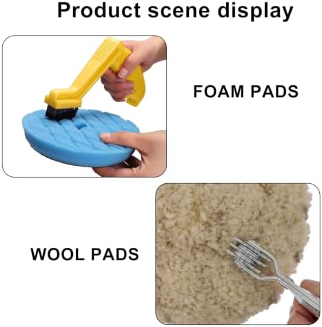 Polishing Pad Cleaner Tool Set, Yellow - Image 4