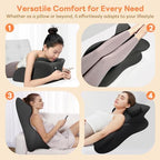 Memory Foam Wedge Pillow, Intimacy Positioning Pillow for Reading - Image 3