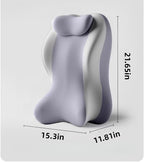 Memory Foam Ergonomic Wedge Pillow,Intimacy Wedge Pillow for Couples,Memory Foam Multi-Functional Reading Pillow for Acid Reflux, Adjustable Incline Support for Shoulder, Back and Legs - Image 5