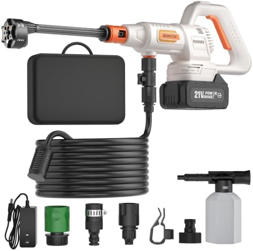 Cordless Pressure Washer Battery Powered; 1500PSI Brushless Power Washer by Unknown