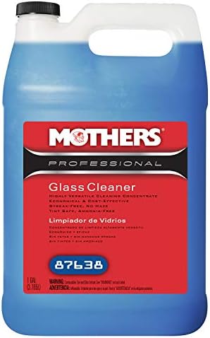 Mothers 87638 Professional Glass Cleaner, 1 Gallon by Mothers