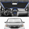 Custom Fit Windshield Sun Shade for Honda Odyssey 2011-2017 by Unknown