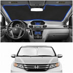 Custom Fit Windshield Sun Shade for Honda Odyssey 2011-2017 by Unknown