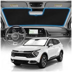 for KIA Sportage NQ5 Sun Shade Windshield Cover - Custom Fit Sportage NQ5 Accessories 2023 2024 2025 2026 Sunshade Foldable UV Protection & Heat Shield Sun Visor Accessories by Unknown