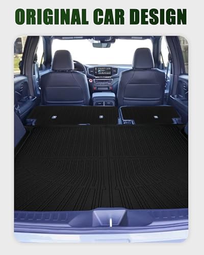 Cargo Mat Cargo Liner for Honda Passport 2019-2025 Accessories Trunk Liner Mat Back Seat Cover Protector Backrest Mat Dog Liner Cargo Rug - Image 2