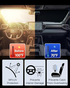 Foldable Front Windshield Sun Shade fit for Toyota Tundra 2022-2026 - Image 2