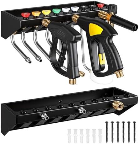 Pressure Washer Gun & Foam Cannon Holder with 1/4" Quick Connector by Unknown
