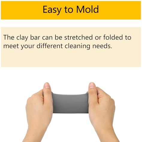 Fitosy Car Clay Bar 4 Pack 400g, Premium Grade No Scratch Deatil Clean - Image 5